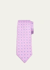 Charvet Men's Silk Geometric-print Tie In 16 Pnk