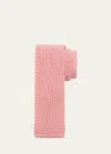 Charvet Men's Silk Knit Tie In Pink
