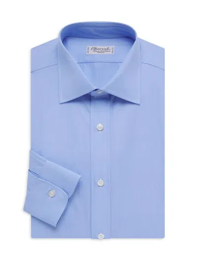 Charvet Linen Shirt In Blue