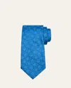 Charvet Men's Waves Silk Tie