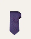 Charvet Men's Waves Silk Tie