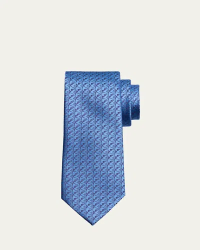 Charvet Men's Woven Silk Tie In 1-blu