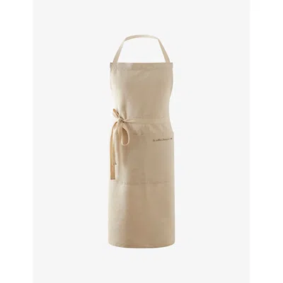 Charvet Naturel Bricoleur Cotton And Linen Apron