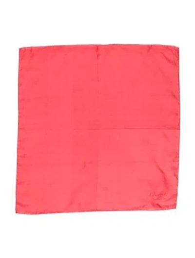 Pre-owned Charvet Silk Scarf In Pink