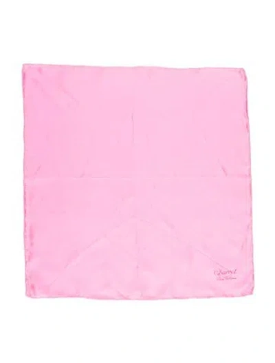 Pre-owned Charvet Silk Scarf In Pink