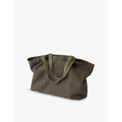 Charvet Womens Doudou Linen Tote Bag Oxyde