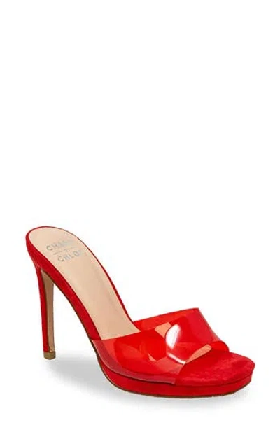 Chase & Chloe Chase And Chloe Square Toe Stiletto Sandal