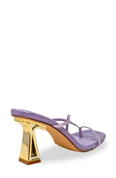 Chase & Chloe Chase And Chloe Sculpted Strappy Toe Post Sandal
