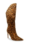 Chase & Chloe Chase And Chloe Adonis Asymmetric Stiletto Boot In Brown