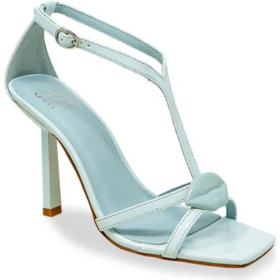 Chase & Chloe Chase And Chloe Ankle Strap Stiletto Sandal In Multi