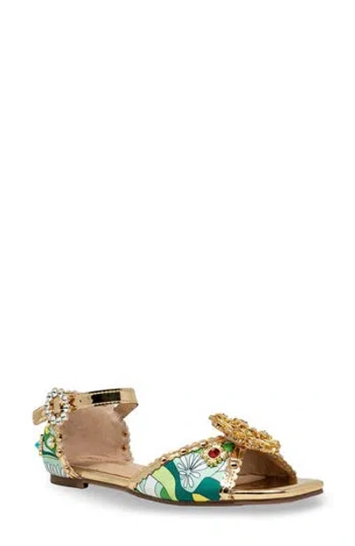 Chase & Chloe Chase And Chloe Arroyo Embellished Sandal