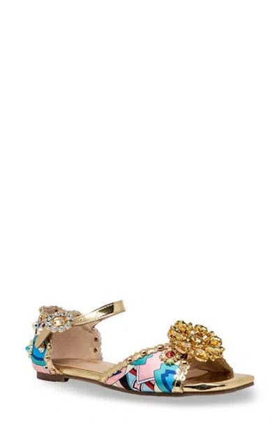 Chase & Chloe Chase And Chloe Arroyo Embellished Sandal