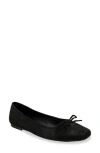Chase & Chloe Chase And Chloe Bow Ballet Flat In Black