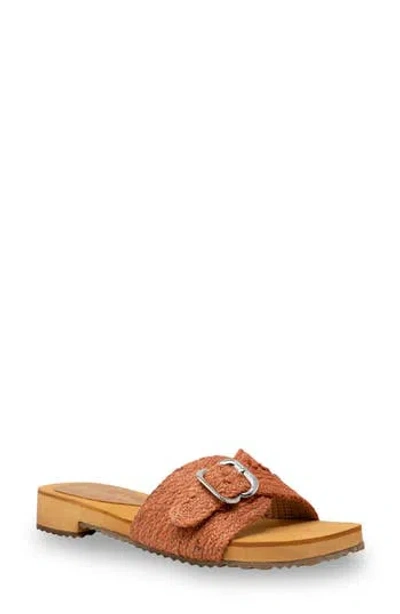 Chase & Chloe Chase And Chloe Buckle Slide Sandal