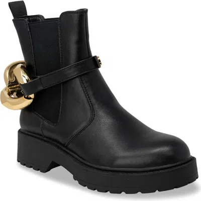 Chase & Chloe Chase And Chloe Chunky Chain Strap Lug Boot
