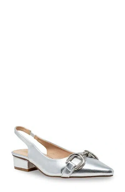Chase & Chloe Chase And Chloe Cressa Low Block Heel Slingback Pump
