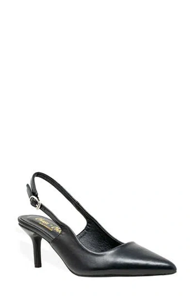 Chase & Chloe Chase And Chloe Dosie Slingback Kitten Heel Pump