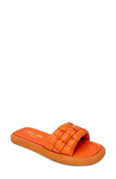 Chase & Chloe Chase And Chloe Elly Puffy Espadrille Flatform Sandal