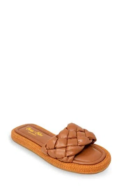 Chase & Chloe Chase And Chloe Elly Puffy Espadrille Flatform Sandal