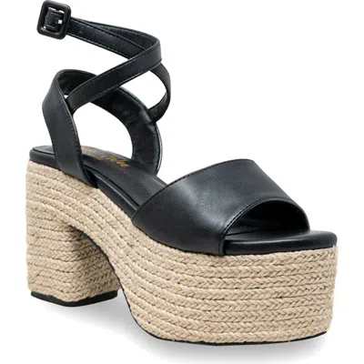 Chase & Chloe Chase And Chloe Espadrille Platform Sandal