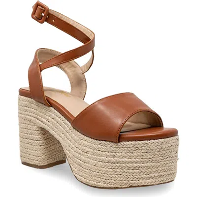 Chase & Chloe Chase And Chloe Espadrille Platform Sandal