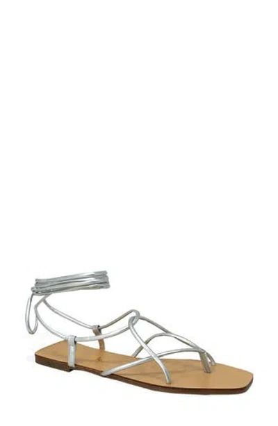 Chase & Chloe Chase And Chloe Eve Ankle Wrap Sandal