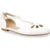CHASE & CHLOE CHASE AND CHLOE FERGIE T-STRAP BALLERINA FLAT