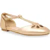 Chase & Chloe Chase And Chloe Fergie T-strap Ballerina Flat
