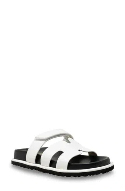 Chase & Chloe Chase And Chloe Flatform Slide Sandal