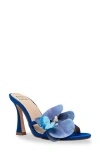 Chase & Chloe Chase And Chloe Flower Slide Sandal