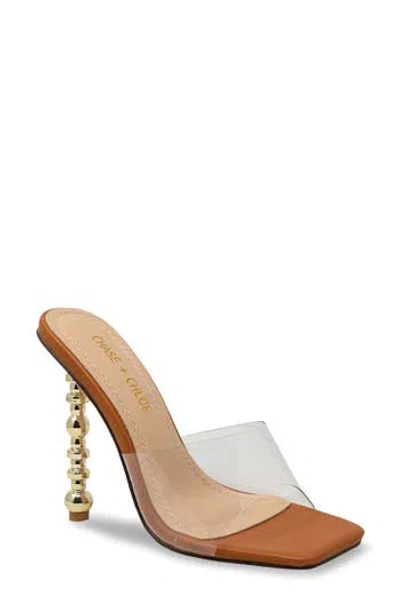 Chase & Chloe Chase And Chloe Geneva Heeled Sandal