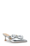 Chase & Chloe Chase And Chloe Idra Bow Kitten Heel Pump
