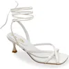 Chase & Chloe Chase And Chloe Itaty Ankle Wrap Sandal