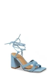Chase & Chloe Chase And Chloe Jayden Ankle Wrap Sandal