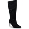 Chase & Chloe Chase And Chloe Knee High Boot In Black