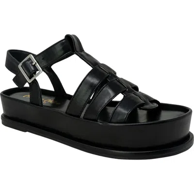 Chase & Chloe Chase And Chloe Laly Flatform Cage Sandal