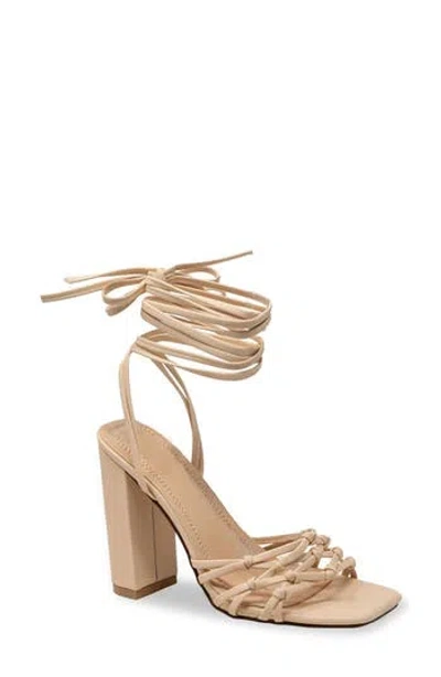 Chase & Chloe Chase And Chloe Lyria Ankle Wrap Sandal