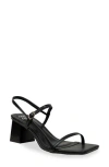 Chase & Chloe Chase And Chloe Maple Slingback Block Heel Sandal