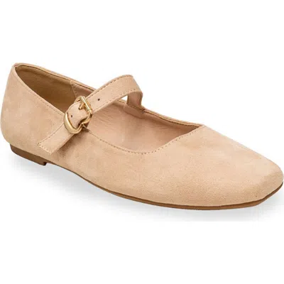Chase & Chloe Chase And Chloe  Mary Jane Flat (women) In Brown