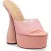 Chase & Chloe Chase And Chloe Miranda Sculpted Stiletto Platform Sandal