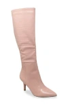 CHASE & CHLOE CHASE AND CHLOE POINTED TOE MID-CALF BOOT