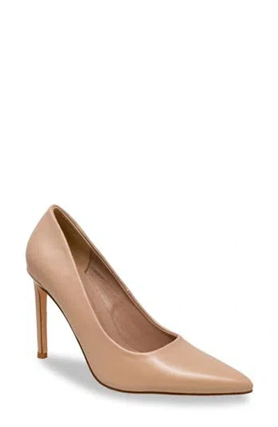 Chase & Chloe Chase And Chloe Pointed Toe Stiletto Pump In White