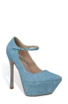 Chase & Chloe Chase And Chloe Pointy Toe Platform Pump