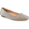 Chase & Chloe Chase And Chloe Rhinestone Flat In Sand