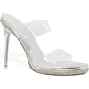 Chase & Chloe Chase And Chloe Sabina Rhinestone Sandal
