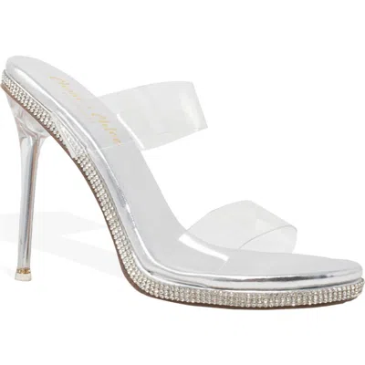 Chase & Chloe Chase And Chloe Sabina Rhinestone Sandal