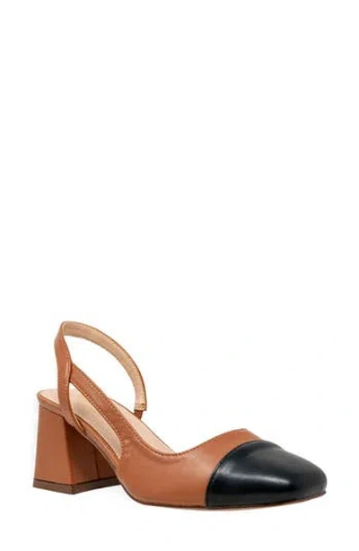 Chase & Chloe Chase And Chloe Slingback D'orsay Pump