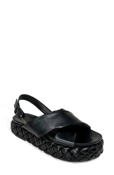 Chase & Chloe Chase And Chloe Slingback Platform Sandal