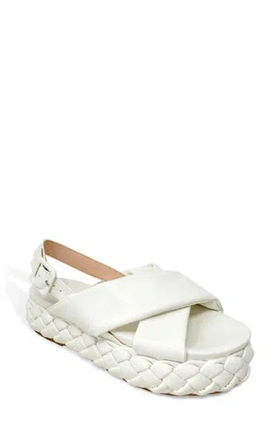Chase & Chloe Chase And Chloe Slingback Platform Sandal