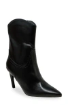 Chase & Chloe Chase And Chloe Slouch Bootie In Black